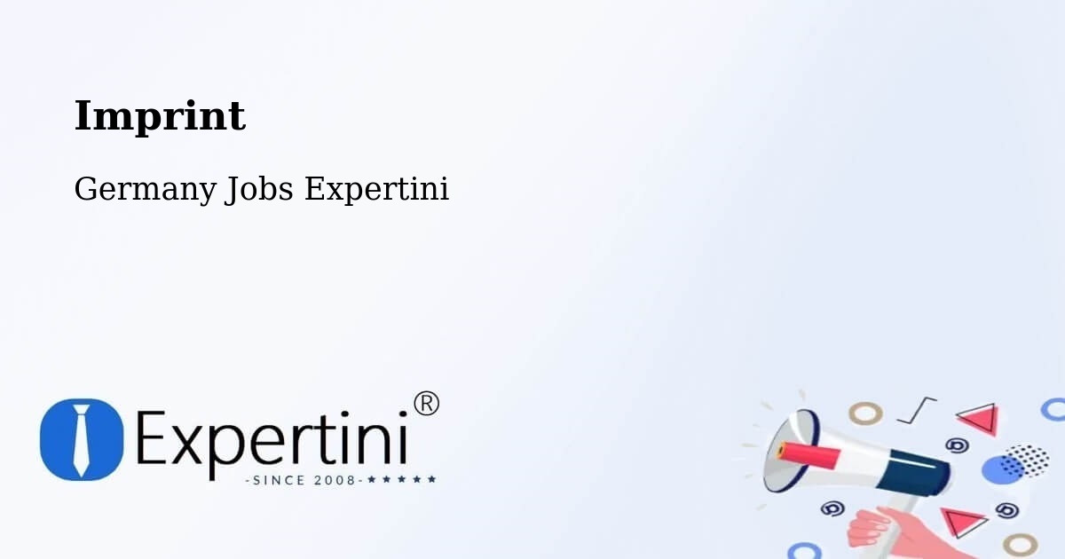 Imprint - Germany Jobs Expertini